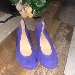 J.Crew suede ballet flats